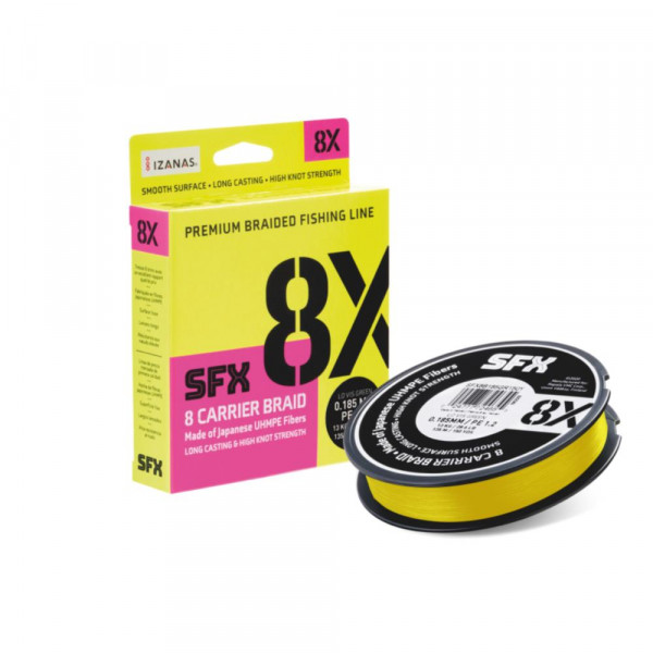 SpiderWire Stealth Smooth X8 Fishing Line Bulk Spool, hi-vis yellow, pesca  a spinning